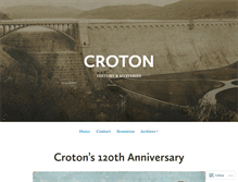 Tablet Screenshot of crotonhistory.org